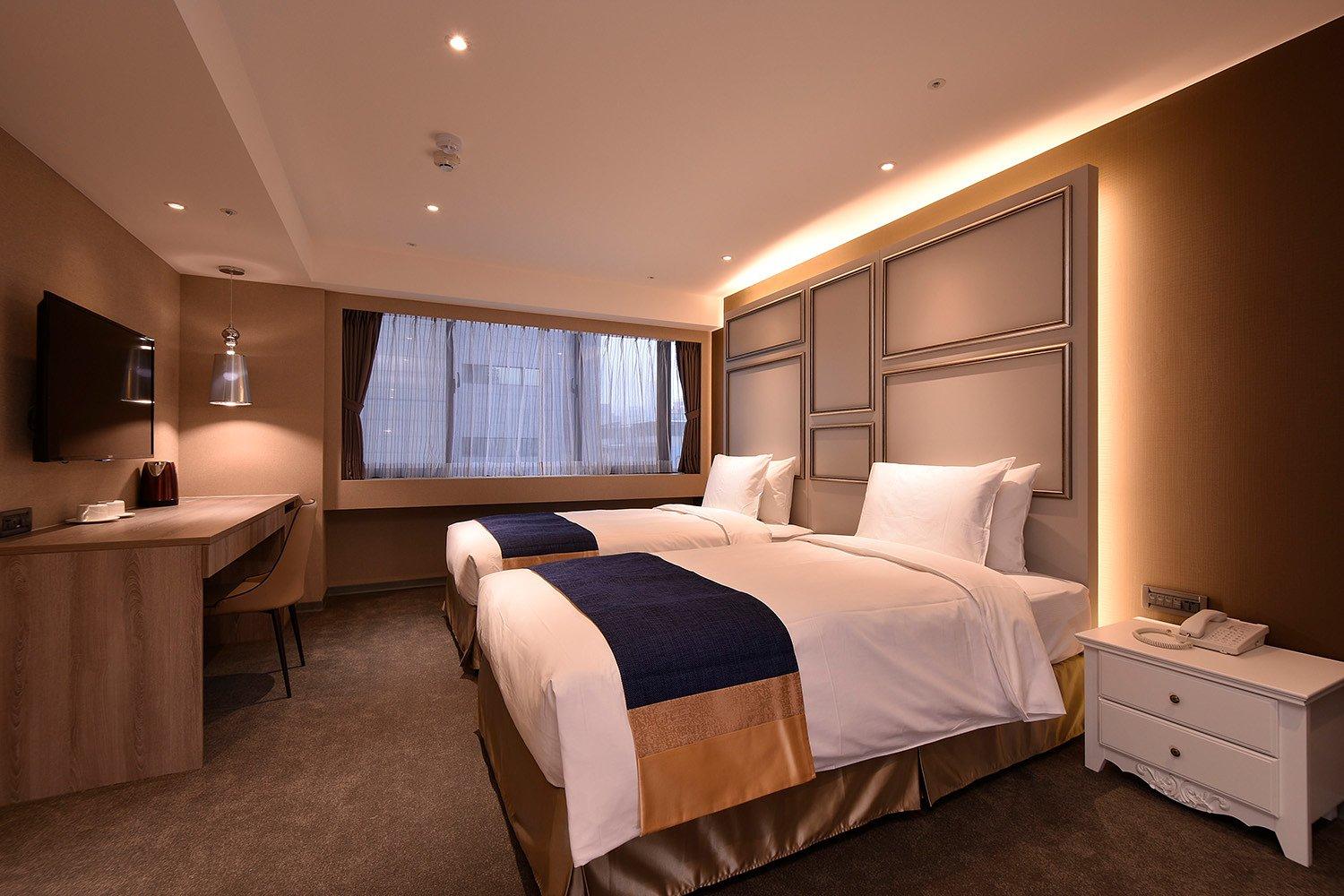Classic Twin Room(Breakfast Included) - Green World Hotel - ZhongXiao