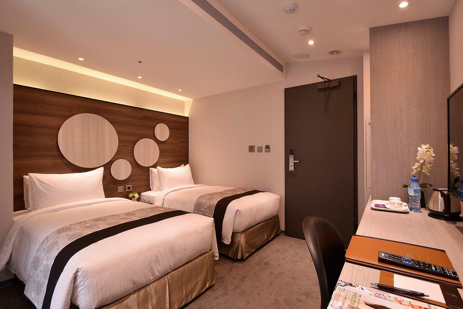 Standard Twin Room (Breakfast Included) - Green World Hotel - Songshan