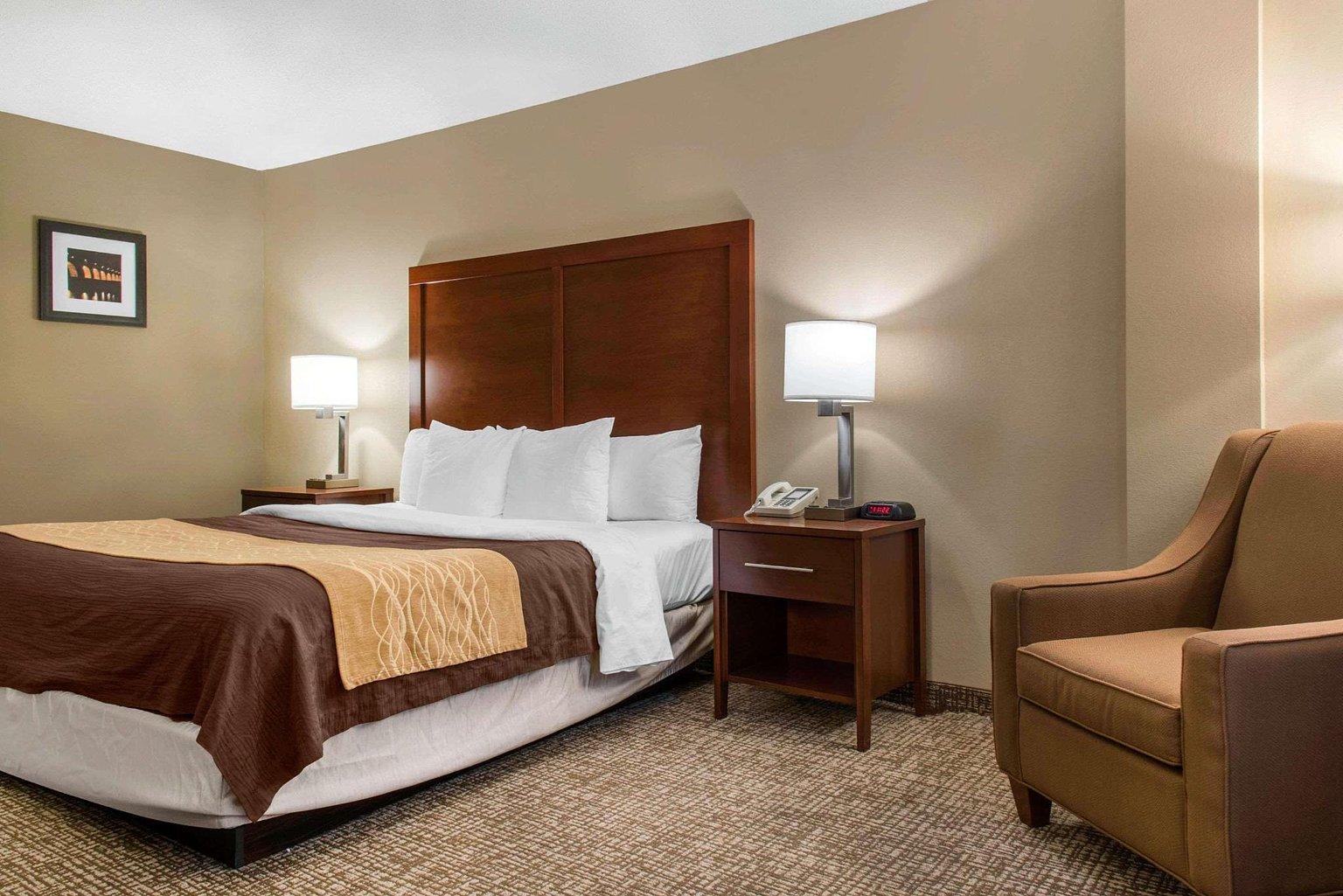 1 King Bed, Nonsmoking - Comfort Inn MSP Airport - Mall of America