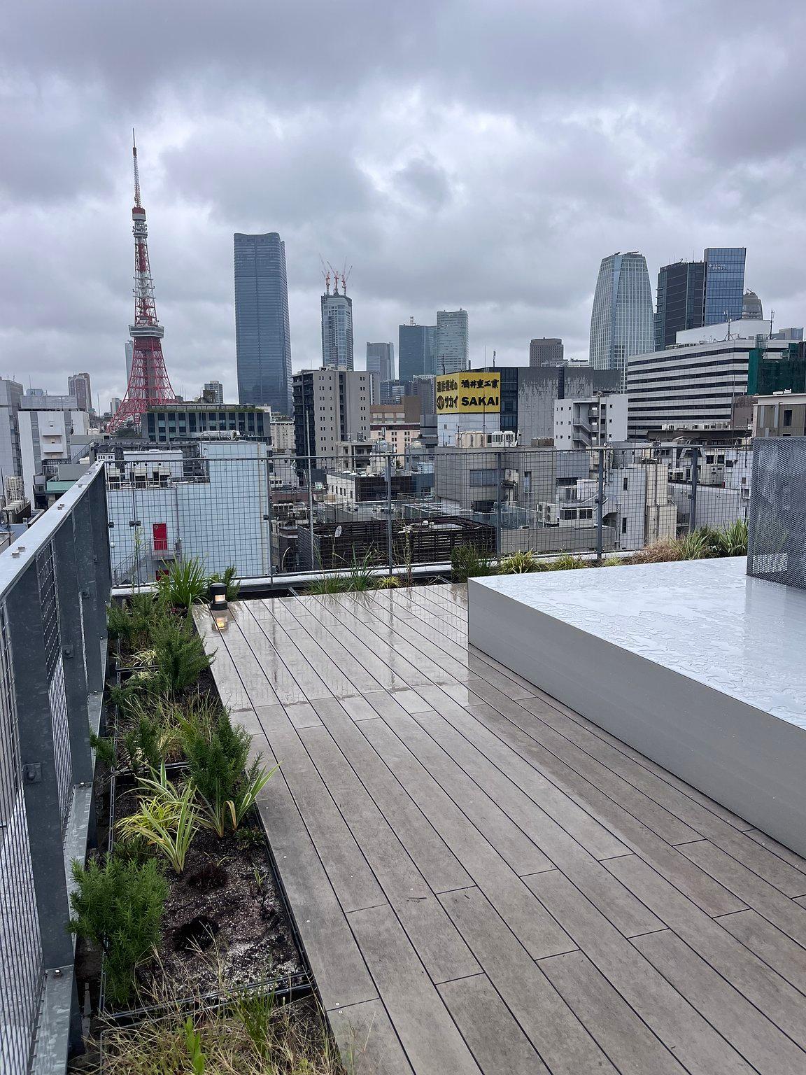 東京タワーが見えるラウンジがオススメです！