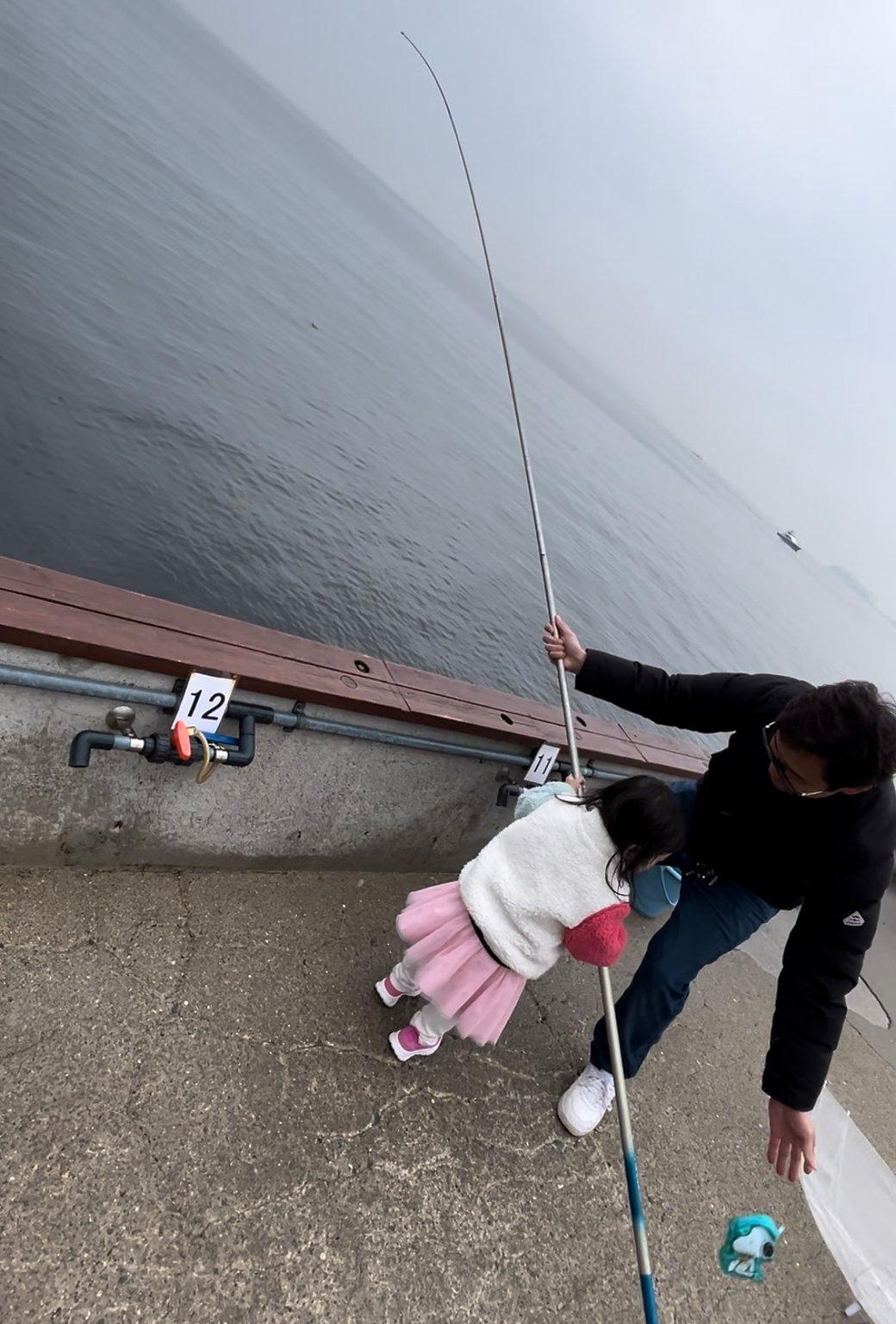 初めての釣り体験