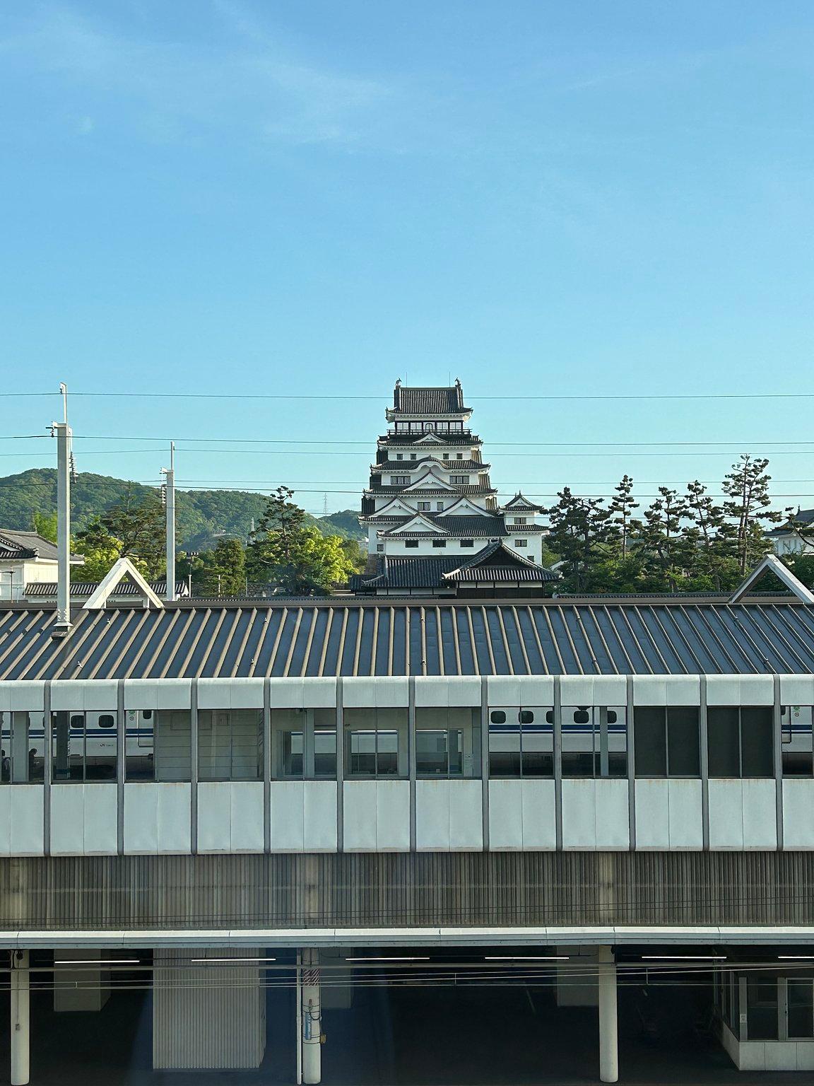 お城が目の前！ゆったり時間を過ごせる空間