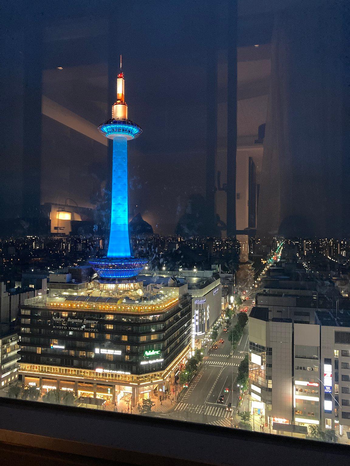 京都タワーが眺められる絶景部屋