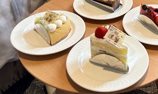 ケーキでお祝い！