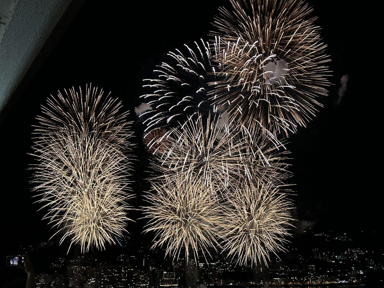 熱海花火がばっちり見える！2食付きで便利