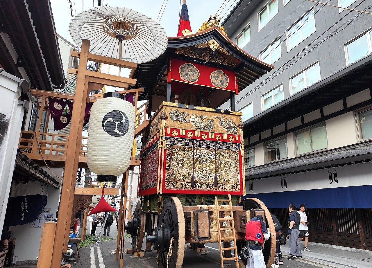 祇園絵後祭　山鉾町に宿泊