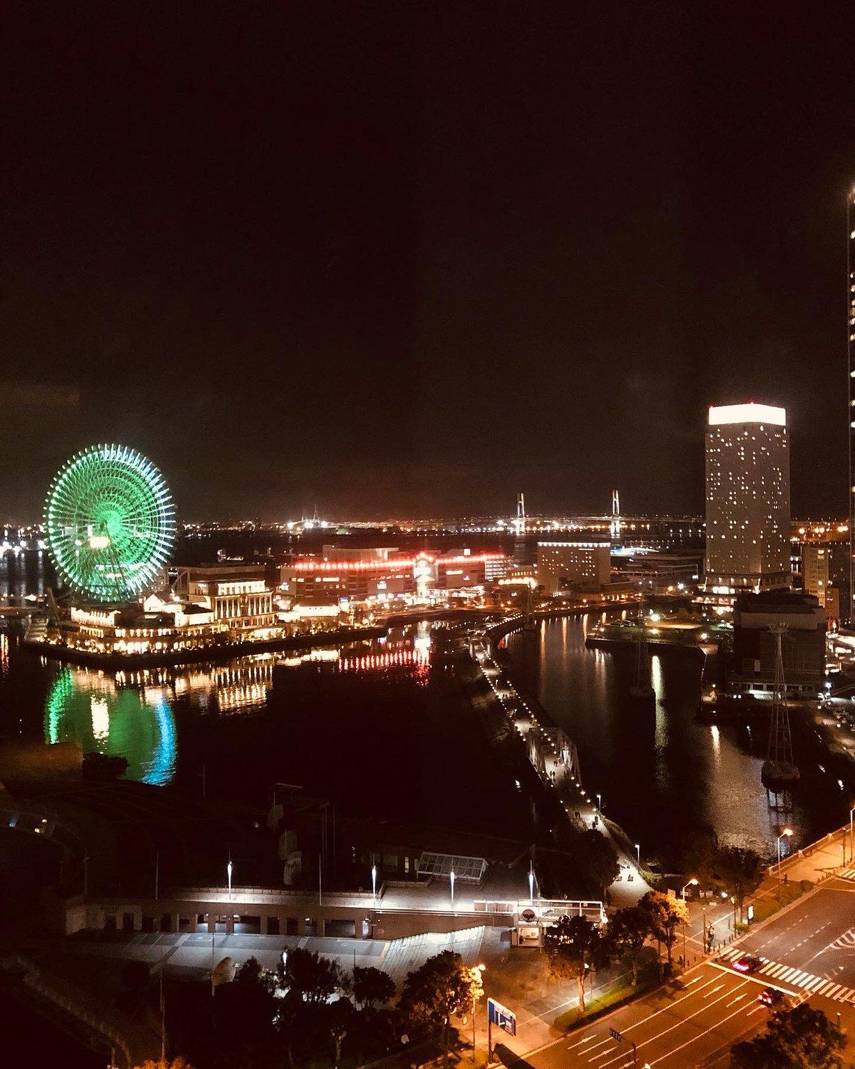 感動❣️横浜みなとみらいの夜景がホテルの窓から見れるなんて素敵すぎるホテル✨