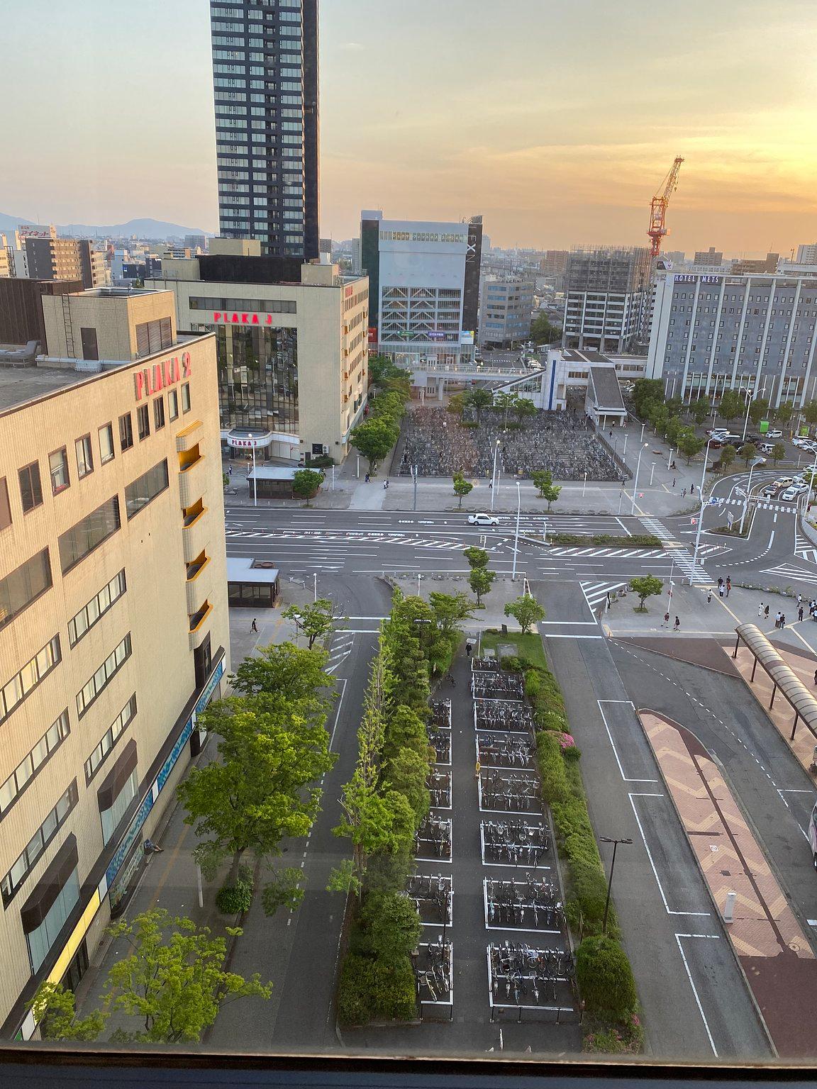 駅直結のとてもよいホテルです