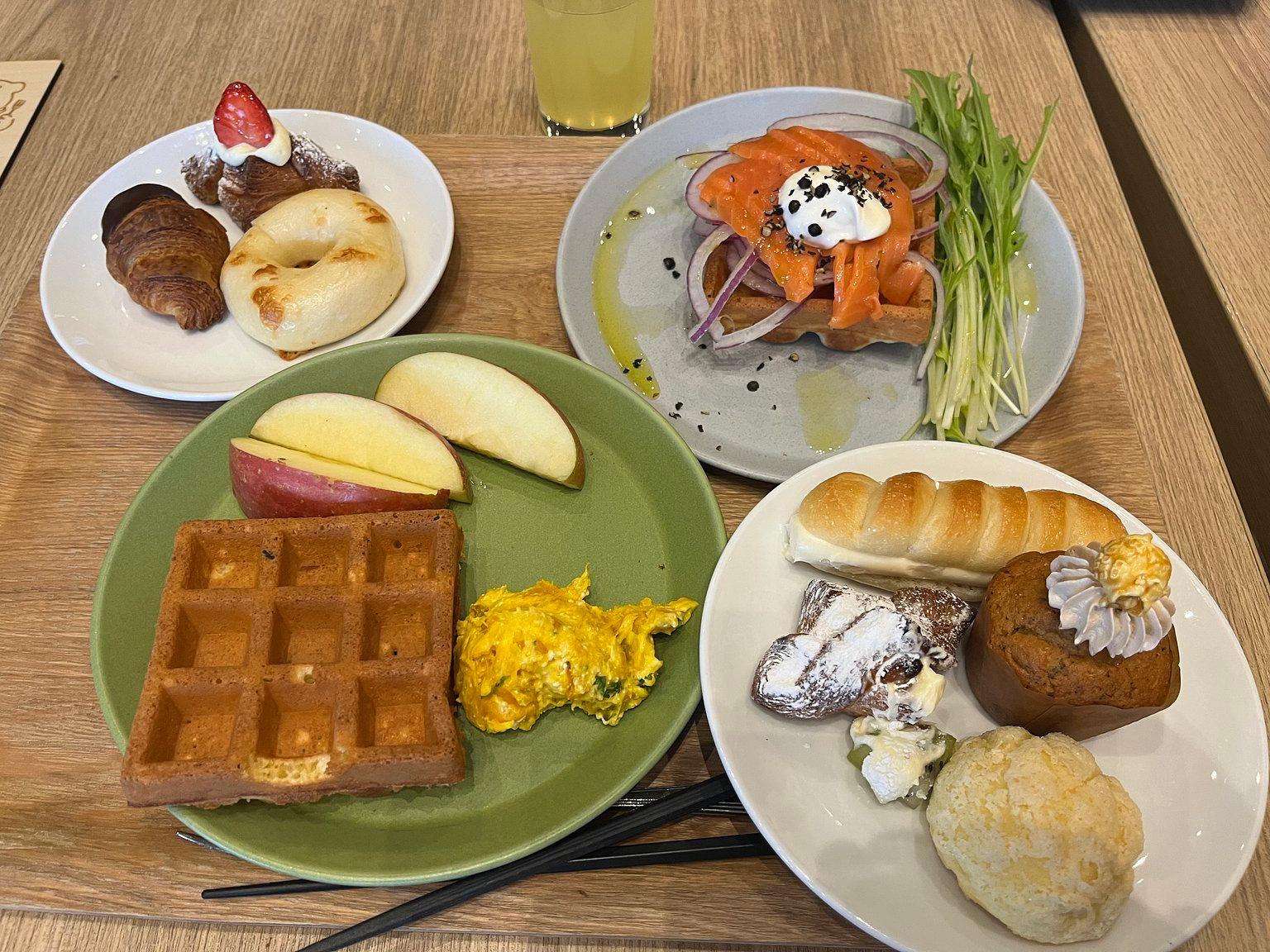 朝ごはんが最高