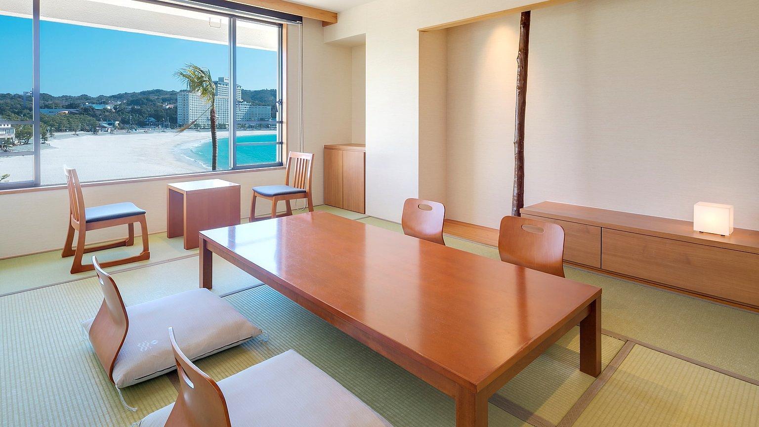 Standard Japanese-style room (10 tatami mats) - Shiraraso Grand Hotel