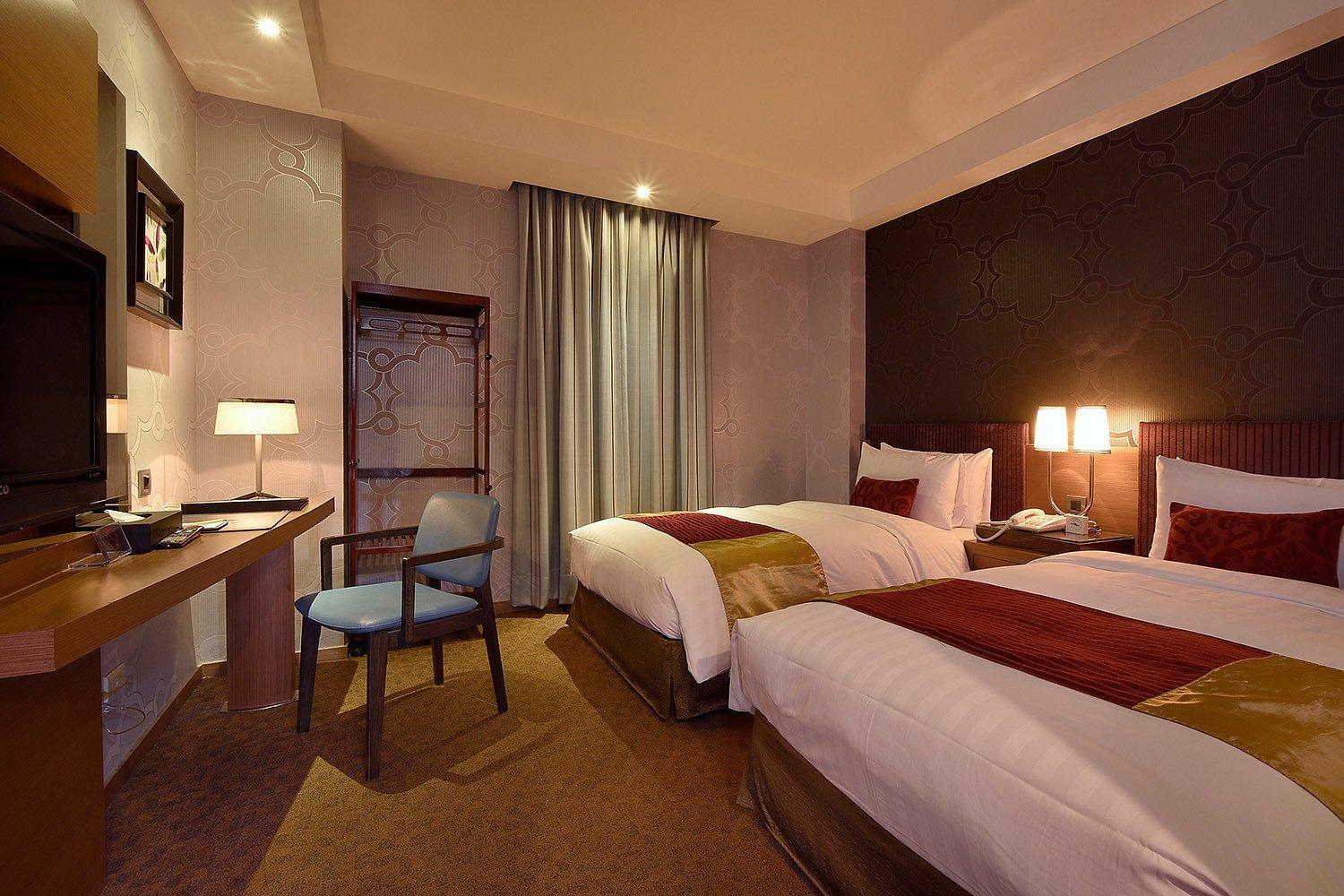 Exquisite Twin Room (No Window) (No Breakfast) - Green World Hotel - Mai-Nanjing