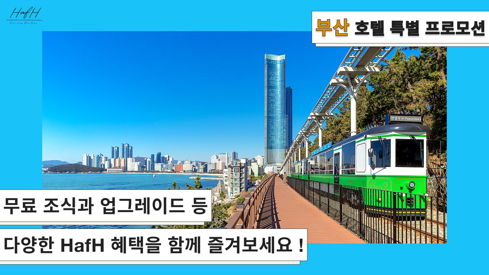 부산에서 즐기는 특별한 여행, HafH 프로모션과 함께하세요!